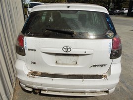 2008 TOYOTA MATRIX XR WHITE 1.8 AT Z19758